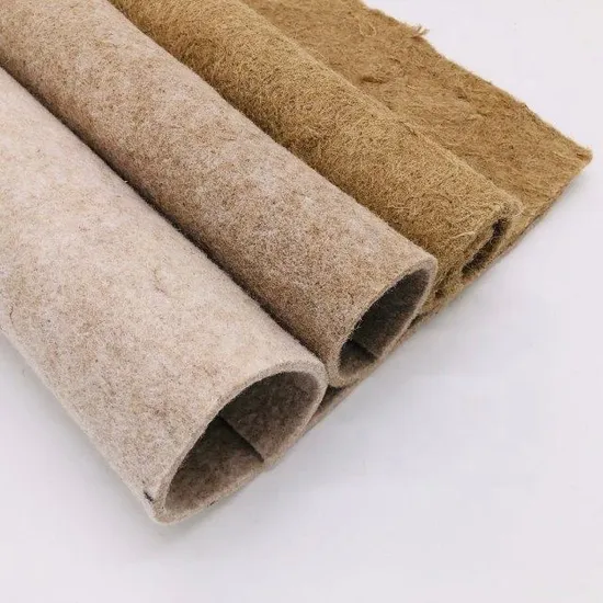 Good Quality Needle Punched Non-Woven Jute Felt or Weed Control Mats Available at Wholesale Price