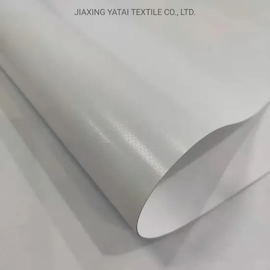 B1 FR 100% Blockout 850GSM ROHS&REACH/PVDF Acrylic Lacquering PVC Tarpaulin