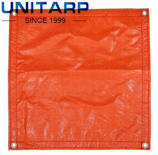 Insulation PE Tarpaulin Waterproof, Flame-Retardant, Tear-Jerking and UV Resistant Tarp