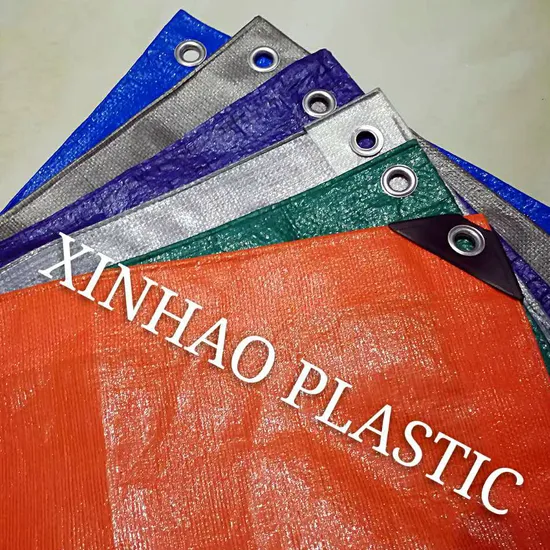 Virgin PE Tarpaulin with Waterproof and UV Resistance HDPE Tarpaulin LDPE Coating
