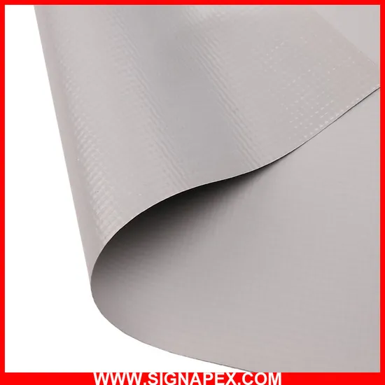 1000X1000d 900g PVC Knife Coated Tarpaulin Used for Truck Side Curtain Trailer Curtain