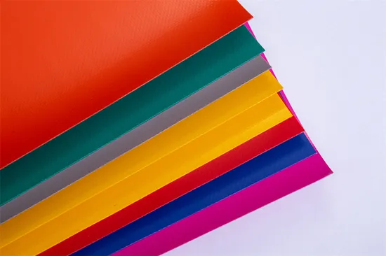 Wholesale Customized 5m-Width PVC Coated Tarpaulin Tent Truck Cover Fabric