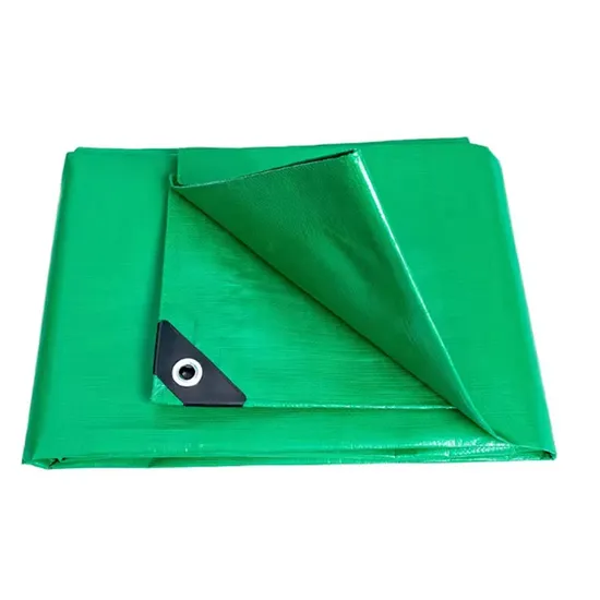 Plastic Outdoor Sunshade Tarpaulin Waterproof Tarpaulin Sun Block Thickened Tarpaulin Cover Rain Tarpaulin Heat Insulation Double Green Tarpaulin