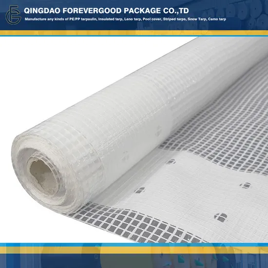 3X25m Netting Scaffold Wraps PE Leno Tarpaulin Film