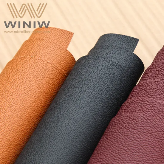 Free Samples Pelle Artificial Upholstery Fabric Vegan Leather Material for Car Seat Leather