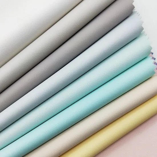 Mic Water Based Solvent-Free PU Synthetic Leather