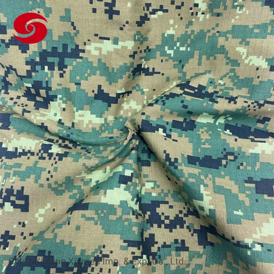 Brunei Digital Camouflage Military Army Security Solider Uniform Polyester Cotton Fabric
