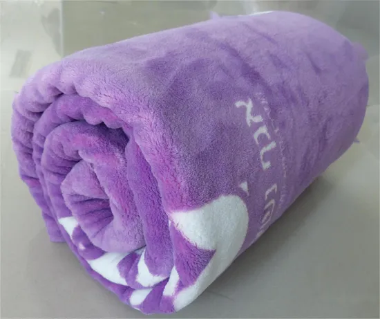 Life-Time Fire Retardant Coral Fleece Blanket Meta Aramid Fabric Home / Hospital Blankets