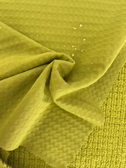 Grs Polyester Spandex Softshell Brush Warm Woven Fabric for Jacket