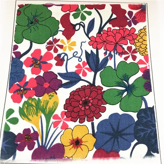 Light Weight Flower Bed Sheet Fabric for Home Textile