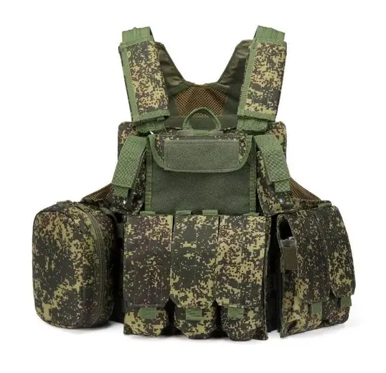 Lightweight 900d Oxford Men Camouflage Soft Panel Tactical Vest