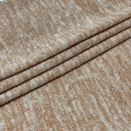 Soft Touching Polyester Knitting Hacci Fabric with Spandex for Garment