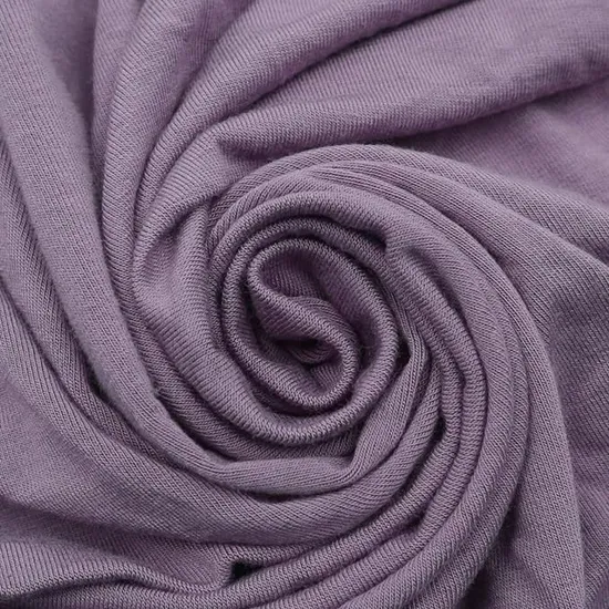 Anti-Bacteria Soft 95% Rayon 5% Spandex Imitation Modal Stretch Rayon Interlock Jersey Fabric for Sublimation Cotton Fabric Textile Fabric Garment Fabric Knitt