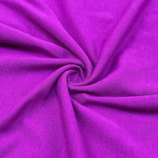 Factory Supplying T/C Stretch Polyester Spandex Jersey Dyed Knitted Fabric for Garment