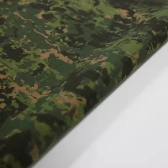 Jhdtex Tc CVC Nc Mili-Tare Militer Askeri Wojskowy Uniform Camouflage Fabrics 100% Polyester Fabric Waterproof Fabric Woven 75D