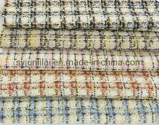 Vibrant Multi-Color Sequin Tweed Fabric for Stylish Dresses