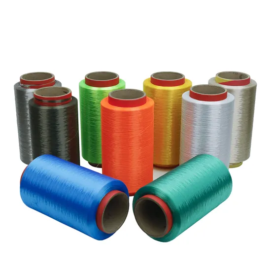 1000-3000d High Tenacity Polyester Yarn Color Yarn