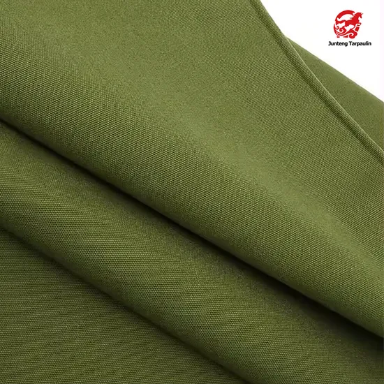 Tarpaulin Supplier Frost Resistant Green Canvas Tarpaulin