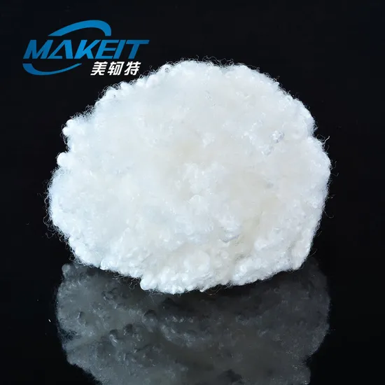 High Grade Fluffy Padding Cotton Hc Polyester Staple Fiber Silicone for Pillow Toy
