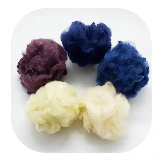 Varied Colorful Polyester Staple Fiber for Automotive Interior