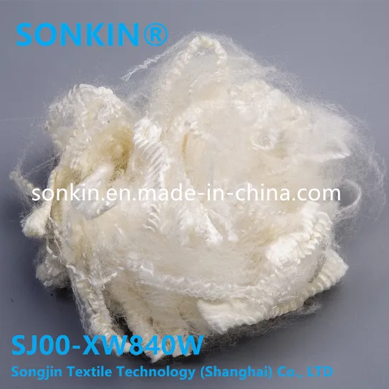 White 13D Flame Retardant Heat-Resistant Meta Aramid Staple Fiber for Sale