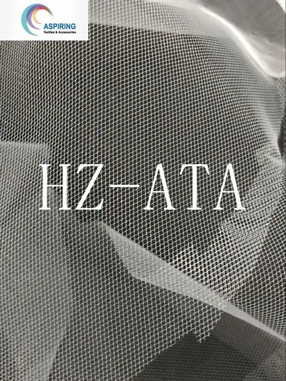 Polyester Mesh Net Fabric for Mosquito Net, Wedding Dress, Home Textile