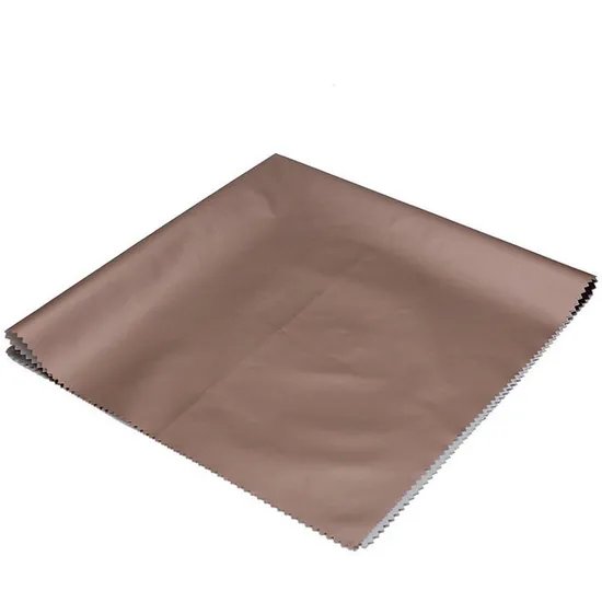 300t 40d Waterproof Nylon Taffeta Cotton-Proof Pearl Light PU Coated Down Jacket Fabric
