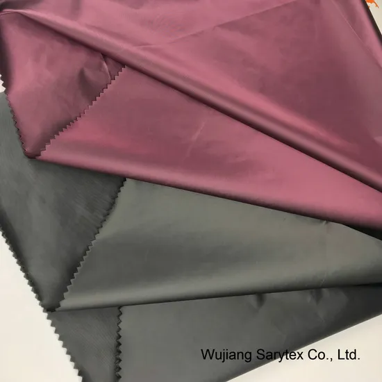 100% Nylon Waterproof Coated Taffeta Fabric with Oil Cire