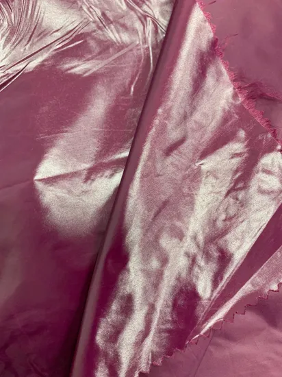 Nylon Taffeta Fabric Down Proof Cired Fabric Shiny Wrc0 for Down Jacket