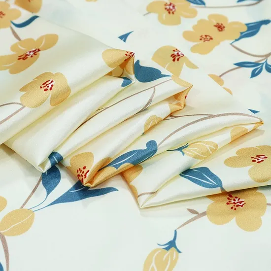 100% Luxury 6A Class Wide Silk Stretch Silk Satin Fabric Mulberry Silk Fashion Fabric Custom Design