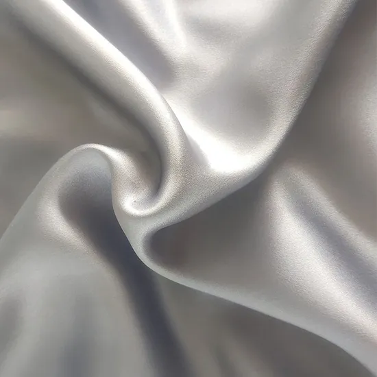 Nature Mulberry Silk Charmeuse Undyed, Undyed Silk Fabric 14656