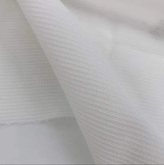 China Factory Georgette Textiles 16mm White Pure Silk Crepe Fabric 100 Silk Fabric Silk for Woman Dress