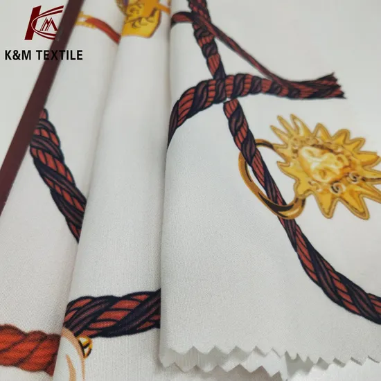 Silk Cotton Fabric Digital Printing Soft and Comfortable Women′s Clothing Fabric Can Be Customized