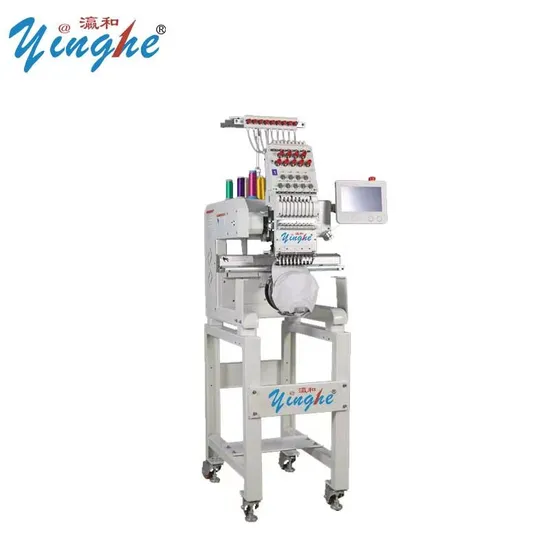 Yinghe Brand Single Head 9needles High Speed Embroidery Machine