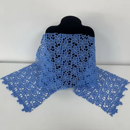 High Quality Custom Factory Bridal Gown Milk Silk Embroidered Sequined Fabric