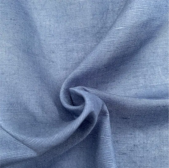 Factory Direct Sales Can Customize Lyocell Linen Fabric 32% Linen Fabric 68% Lyocell Abaya Fabric for Clothing