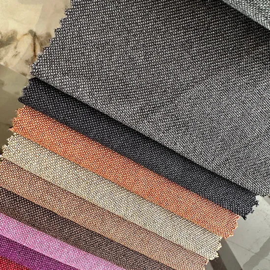 Sofa Fabric Wholesale Solid Color Linen Pillow Tablecloth Decorative Clothing Fabric