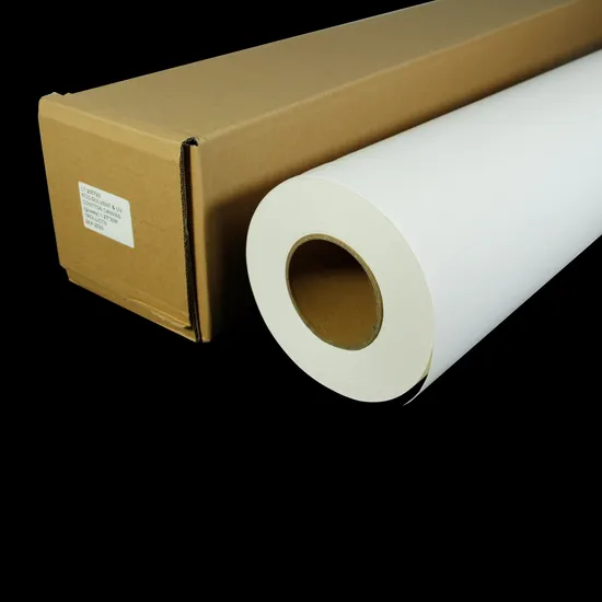 Eco Solvent Inkjet Printing Pure Cotton Canvas Yellow Back Material