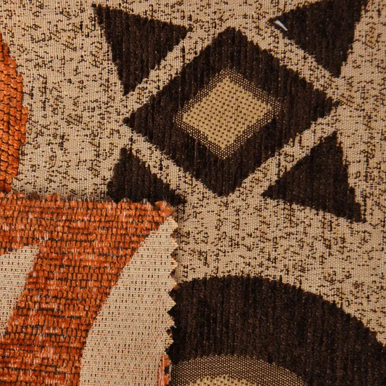 145cm Flocking Linen Upholstery Sofa Fabric