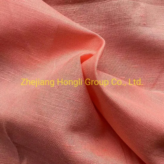 Manufacturer 21s 55%Linen 25%Cotton 20%Viscose Woven Fabric for Garment