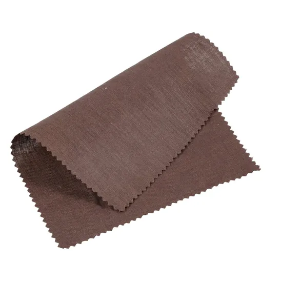 Stock 100 Linen Woven Plain Dyed Fabric for Garment-240003-43-44-45