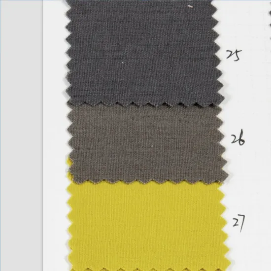 Stock 55% Linen 45% Cotton Woven New Design Dyed Fabric for Garment Fabric