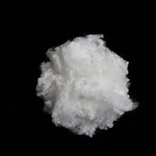 Conjugated Fiber 3D*64mm Non-Siliconized Hollow Conjugated Staple Fiber