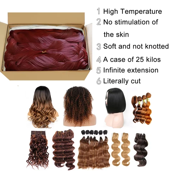 Brushable Synthetic Fiber - Silky Soft Texture for Easy Styling
