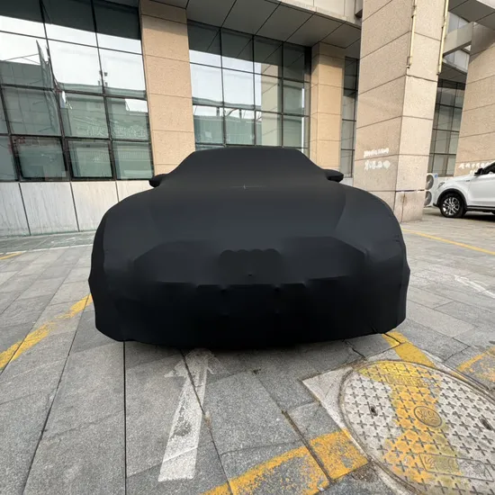 Black Custom Car Cover, Dust, Sun and Waterproof Cover