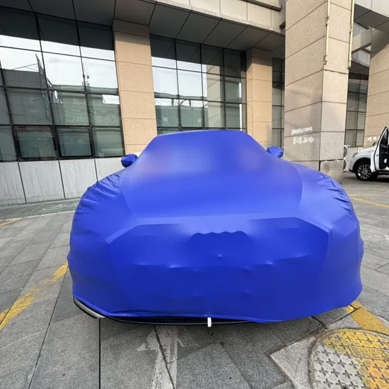 Blue Waterproof and Wear Resistant Pew Car Cover