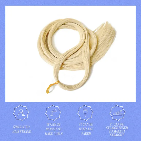 Luxurious Synthetic Fiber - 25kg Shipment Through Air or Sea