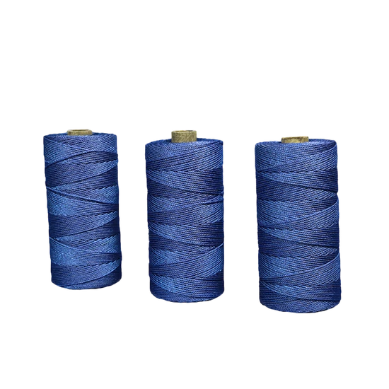 High Tenacity Fishing Nylon and Polyester and PP Twine Net Twine - Sturdy Nylon and Polyester Thread, High-Quality Raw White and Various Colors, 210d/2ply.