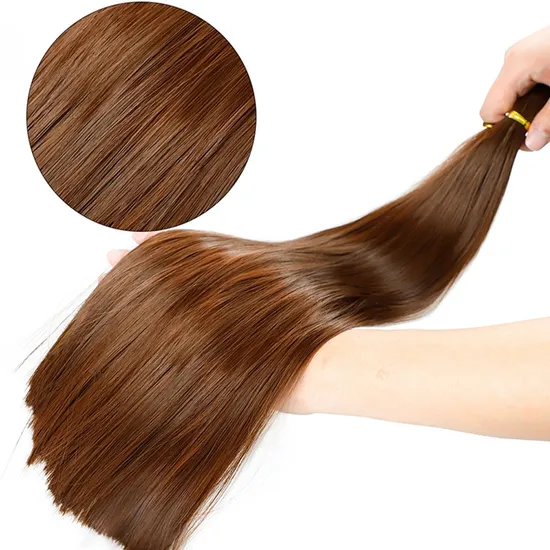 Raw Materials for Synthetic Wigs, High-Quality Synthetic Fiber Hair Wig Making Fiber