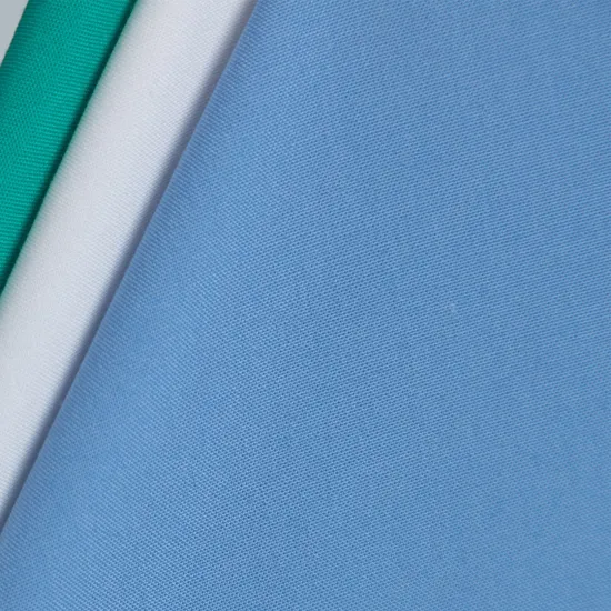 T/R65/35 25X25 76X64 150GSM Plain Style Continues Dyeing Fabric for Garment Suit School Uniform